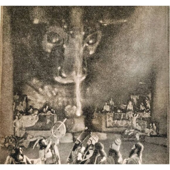 1919 Mesopotamia Chaldean Priests Stars Photogravure Time Telling Print DWSS24 - Picture 1 of 3